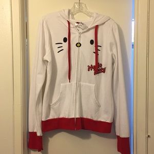 Hello Kitty Zip Up Hoodie